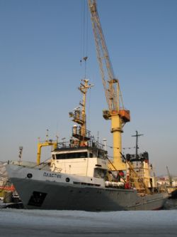 В плавдок поднят РТМС «Новоульяновск»